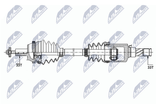 Nty antriebswelle npw - antriebswelle, npw-me-120